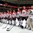 GRAND FORKS, NORTH DAKOTA - APRIL 15: Canadian players look on during the national anthem after a 10-2 preliminary round win over Denmark at the 2016 IIHF Ice Hockey U18 World Championship. (Photo by Minas Panagiotakis/HHOF-IIHF Images)

